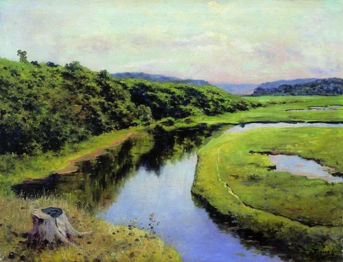 Река Клязьма. Жуковка 1888г.